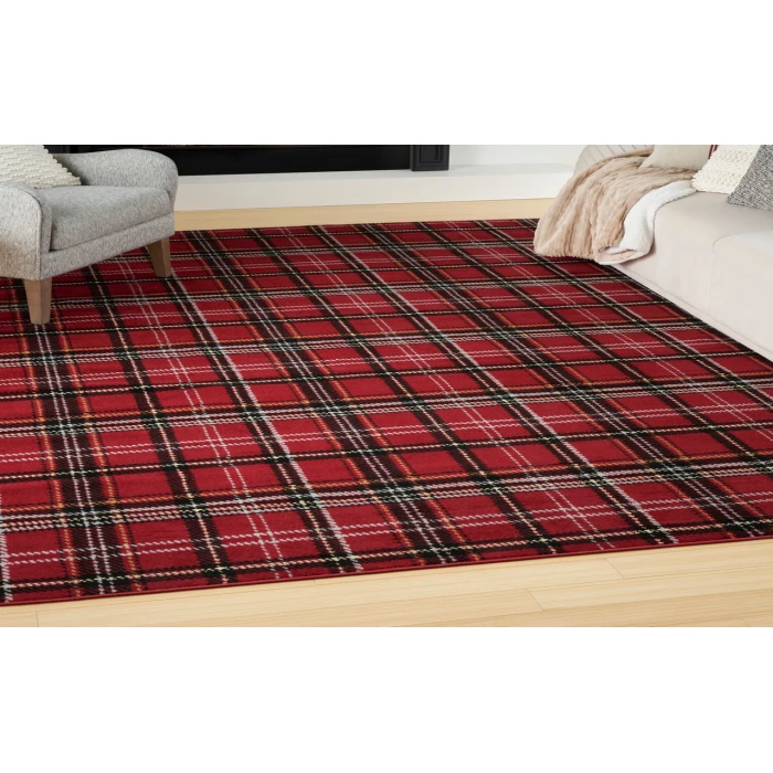 Nourison Grafix Red GRF03 9 ft. X 12 ft. Rectangle Rug