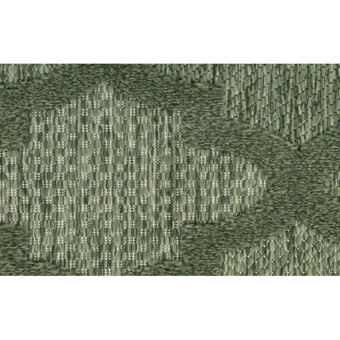 Nourison Easy Care Green NES01 2 ft. X 4 ft. Rectangle Rug