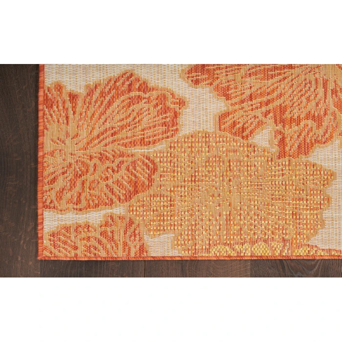 Nourison Garden Oasis Coral GOA04 9 ft. X 12 ft. Rectangle Rug
