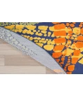 Nourison Aloha Blue Multicolor ALH28 5 ft. 3 in. Round Rug
