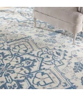 Nourison Elation Area Rug ETN10 Ivory Blue 7'10" x 9'10"