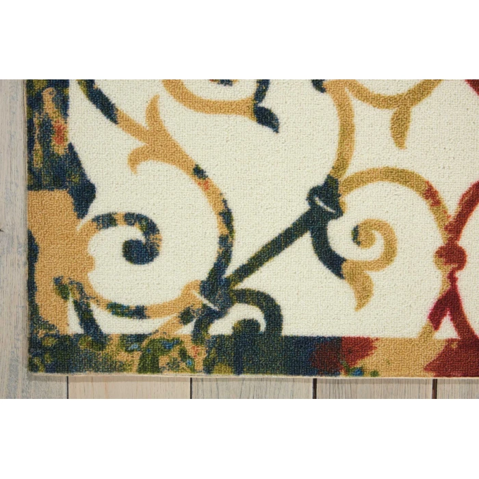 Nourison Home & Garden Area Rug RS093 Multicolor 10' x 13'