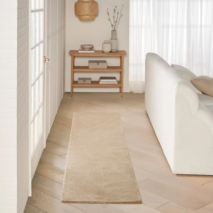 DKNY Pure Patterns Camel PRN01 8 ft. Rect. Rug