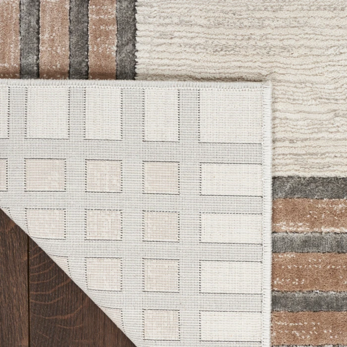 Nourison Desire Area Rug DSR01 Ivory/Silver