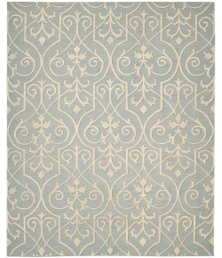 Nourison Home Ambrose Blue AMB02 5ft.6in. x 7ft.5in. Rect. Rug
