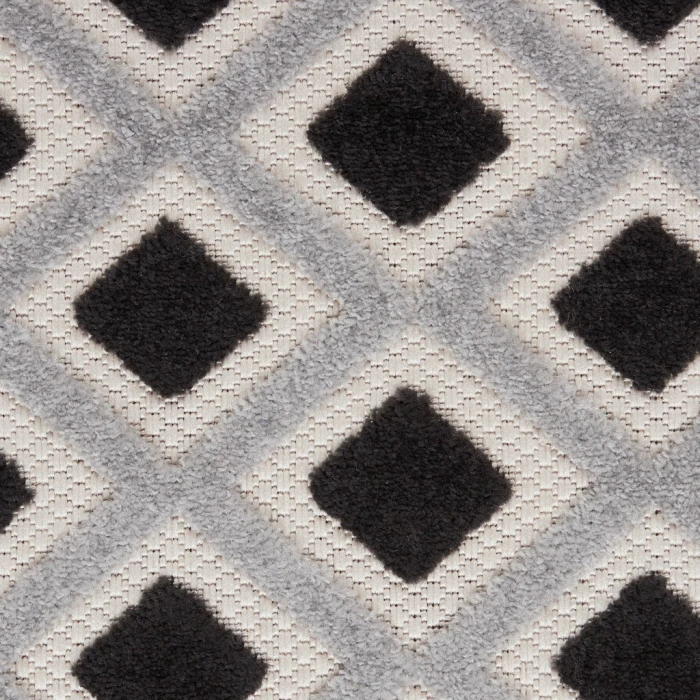 Nourison Aloha Area Rug ALH26-Black White