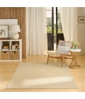 Nourison Tulum Cream TLM03 6 ft. X 9 ft. Rect. Rug