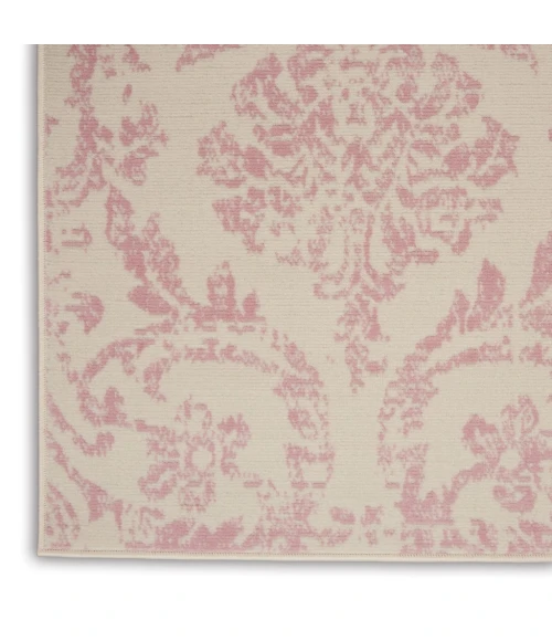 Nourison Jubilant Area Rug JUB09-Ivory/Pink