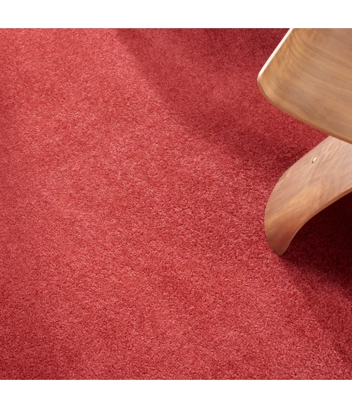 Nourison Essentials Brick Red Area Rug NRE01-Brick Red