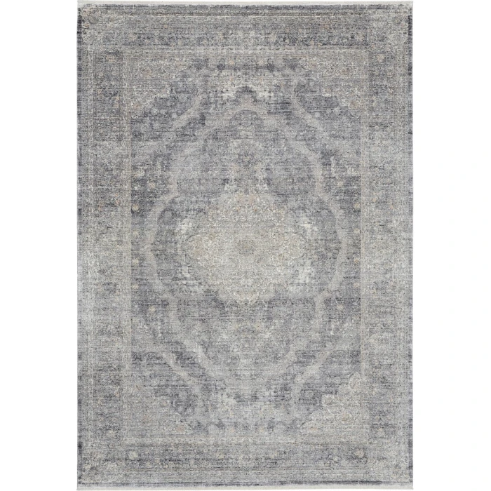 Nourison Starry Nights Area Rug STN05-Charcoal/Creme