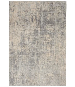 Nourison Home Rustic Textures RUS01 Ivory/Silver 3 ft. 11 in. X 5 ft. 11 in. Area Rug