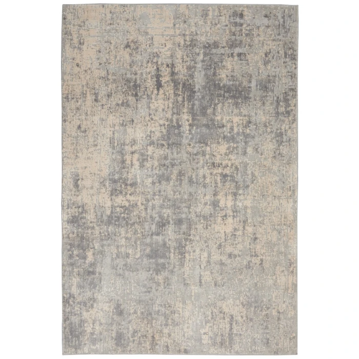 Nourison Rustic Textures Area Rug RUS01-Ivory/Silver