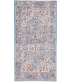 Nourison Home New Concept Washables SR104 Blue Multicolor 2 ft. X 3 ft. 9 in. Area Rug