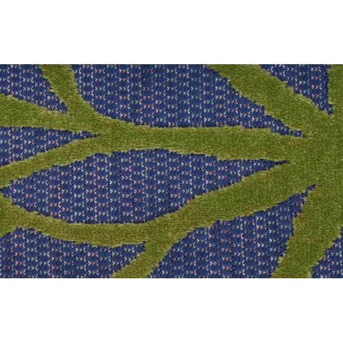 Nourison Aloha Navy Multicolor ALH05 9 ft. X 12 ft. Rectangle Rug
