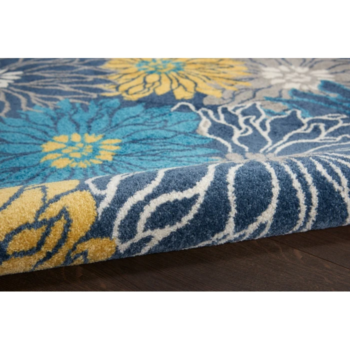 Nourison Passion Round Area Rug PSN17-Blue