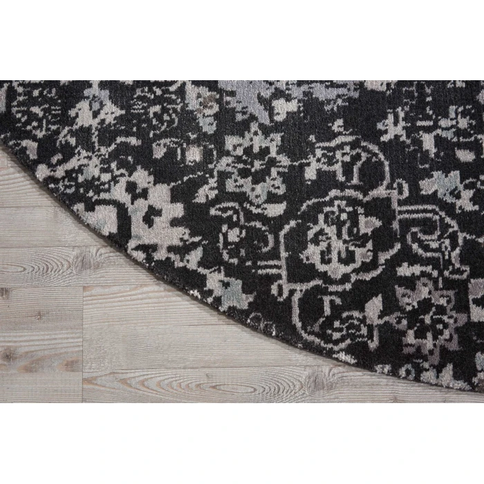 Nourison Twilight Round Area Rug TWI13 Onyx 8' Round