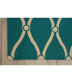 Nourison Home Portico Aqua POR02 10ft. x 13ft. Rect. Rug
