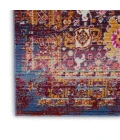 Nourison Vintage Kashan Area Rug VKA03-Red/Multicolor