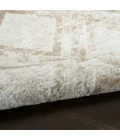 Nourison Dekor Ivory Taupe DEK05 2 ft. X 4 ft. Rect. Rug