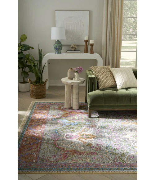 Nourison Home Vintage Harmony Pink VHH03 8ft.10in. x 11ft.2in. Rect. Rug