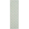 Nourison Home Jubilant JUB17 Green 2 ft. 3 in. X 7 ft. 3 in. Area Rug