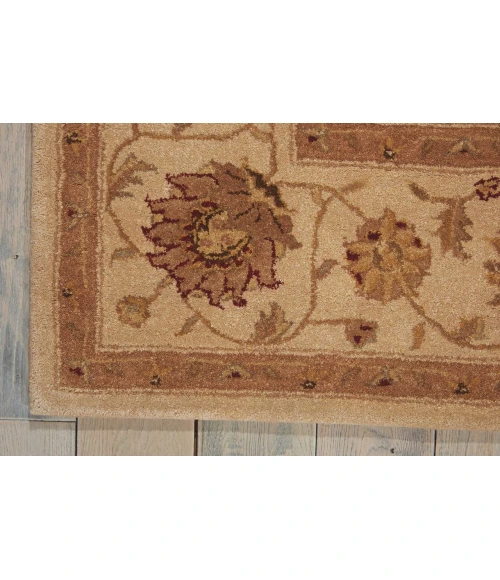 Nourison Home Heritage Hall Beige HE08 8ft.6in. x 11ft.6in. Rect. Rug