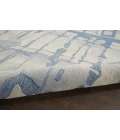 Nourison Symmetry Area Rug SMM04-Blue/Grey