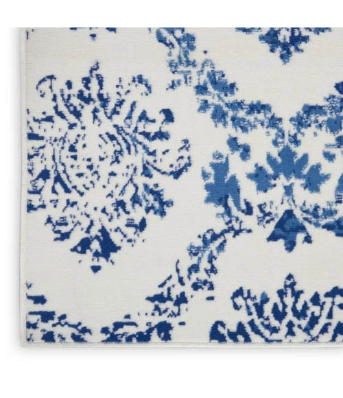 Nourison Whimsicle Area Rug WHS01-Ivory Navy