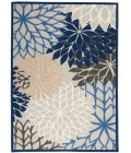 Nourison Aloha Area Rug ALH05-Blue/Multicolor
