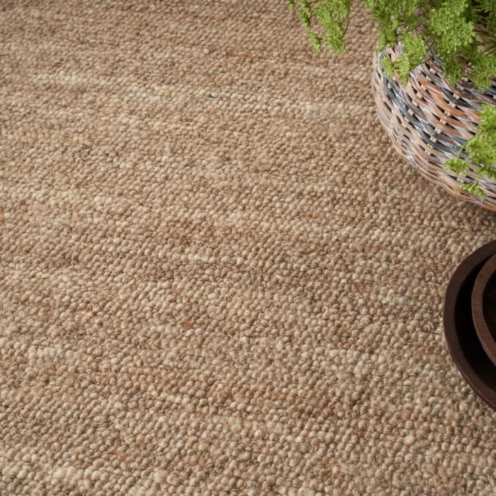 Nourison Alanna Beige ALN01 9 ft. X 12 ft. Rect. Rug
