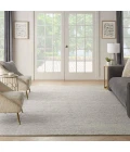 Nourison Alanna Silver ALN01 10 ft. X 14 ft. Rect. Rug
