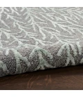 Michael Amini Ma30 Star Area Rug SMR03 Slate/Teal 4' x 6'