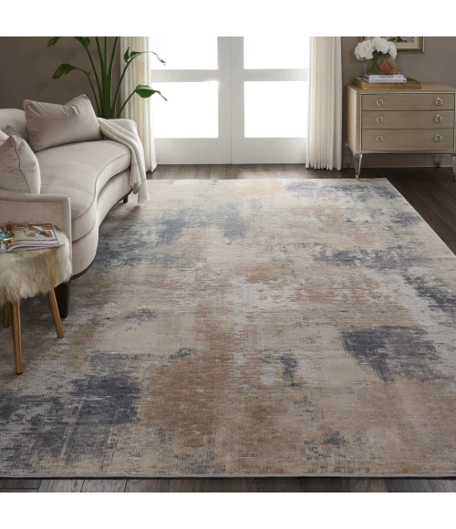 Nourison Rustic Textures Area Rug RUS02-Beige/Grey