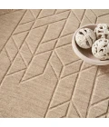 Nourison Alessia Beige ALE01 8 ft. X 10 ft. Rect. Rug