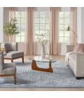 Nourison Alessia Blue ALE01 8 ft. X 10 ft. Rect. Rug