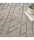 Nourison Alessia Grey ALE01 2 ft. X 3 ft. Rect. Rug