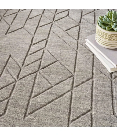 Nourison Alessia Grey ALE01 2 ft. X 3 ft. Rect. Rug