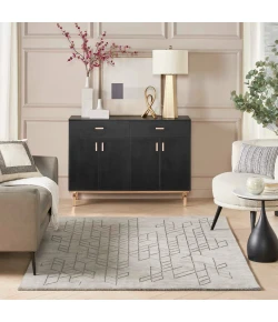 Nourison Home Alessia ALE01 Grey 2 ft. X 3 ft. Area Rug