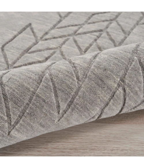 Nourison Alessia Grey ALE01 2 ft. X 3 ft. Rect. Rug