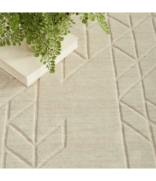 Nourison Alessia Ivory ALE01 5 ft. X 8 ft. Rect. Rug