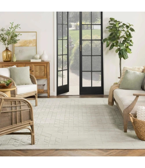 Nourison Alessia Sage ALE01 10 ft. X 14 ft. Rect. Rug