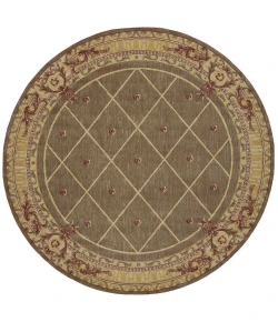 Nourison Home Ashton House AS03 Cocoa 7 ft. 5 in. Round Area Rug
