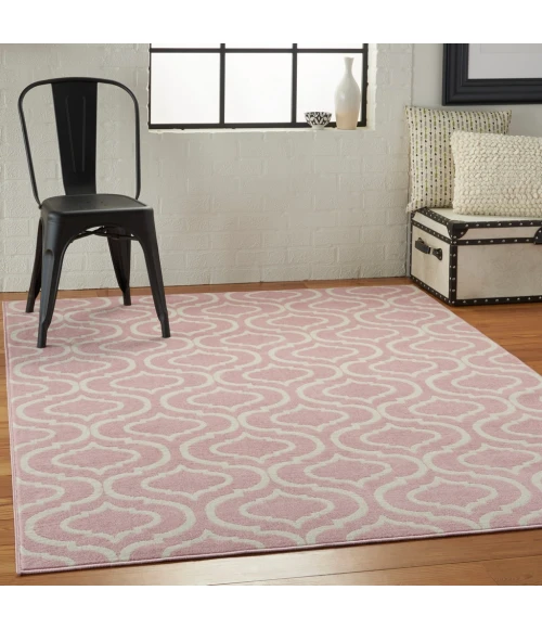 Nourison Jubilant Area Rug JUB19-Pink