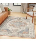Nourison Nourison Essentials Persian Beige Blue NRE07 4 ft. X 6 ft. Rect. Rug