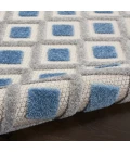 Nourison Aloha Area Rug ALH26-Blue/Grey