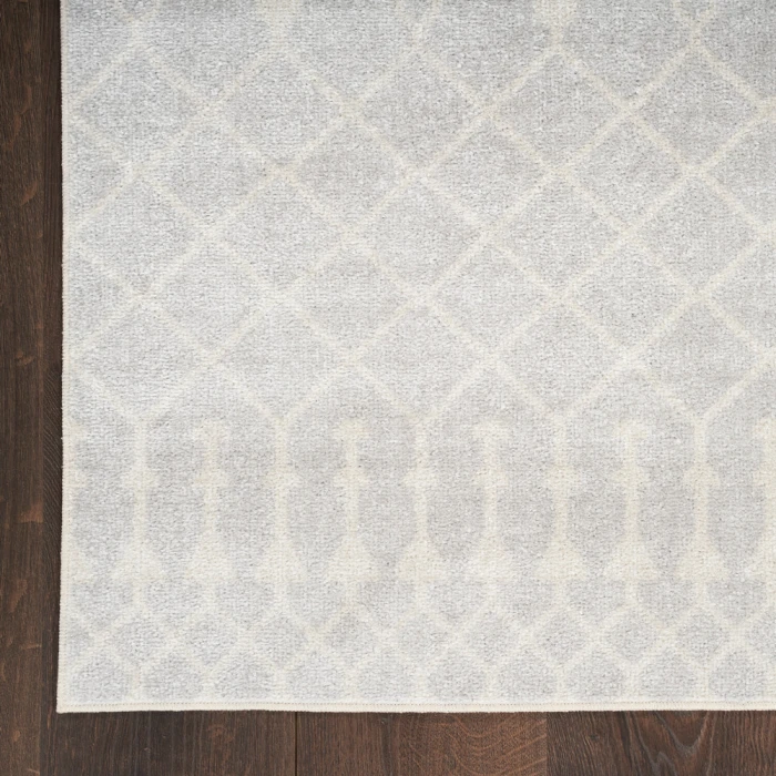 Nourison Astra Machine Washable Area Rug ASW10 Grey