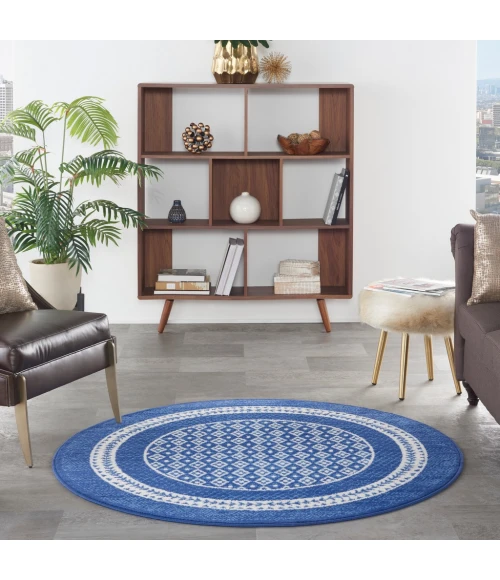 Nourison Whimsicle Area Rug WHS13-Navy