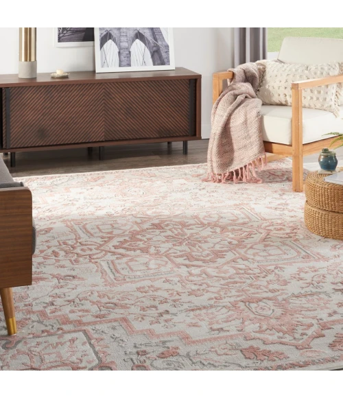 Nourison Elation Area Rug ETN10-Ivory Brick