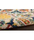 Nourison Allur Ivory Multicolor ALR03 2 ft. X 6 ft. Rectangle Rug