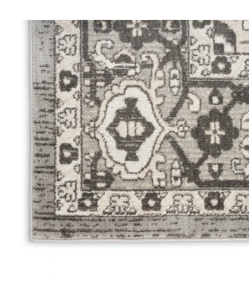 Nourison Quarry Grey QUA05 8 ft. X 10 ft. Rect. Rug